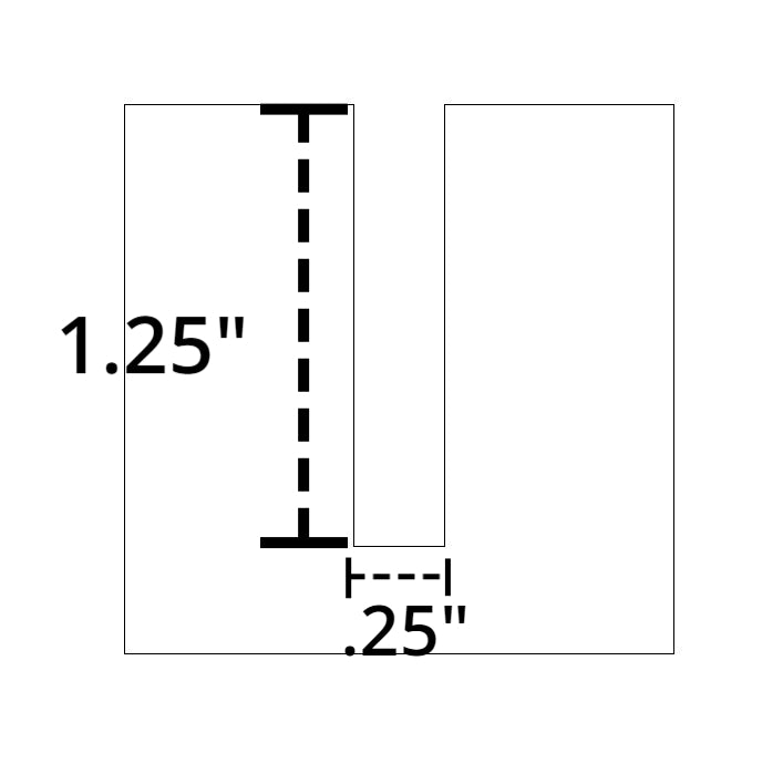 1/4'' x 1-1/4'' Upcut Extended Spiral Endmill - 1/4'' Shank - SRU123