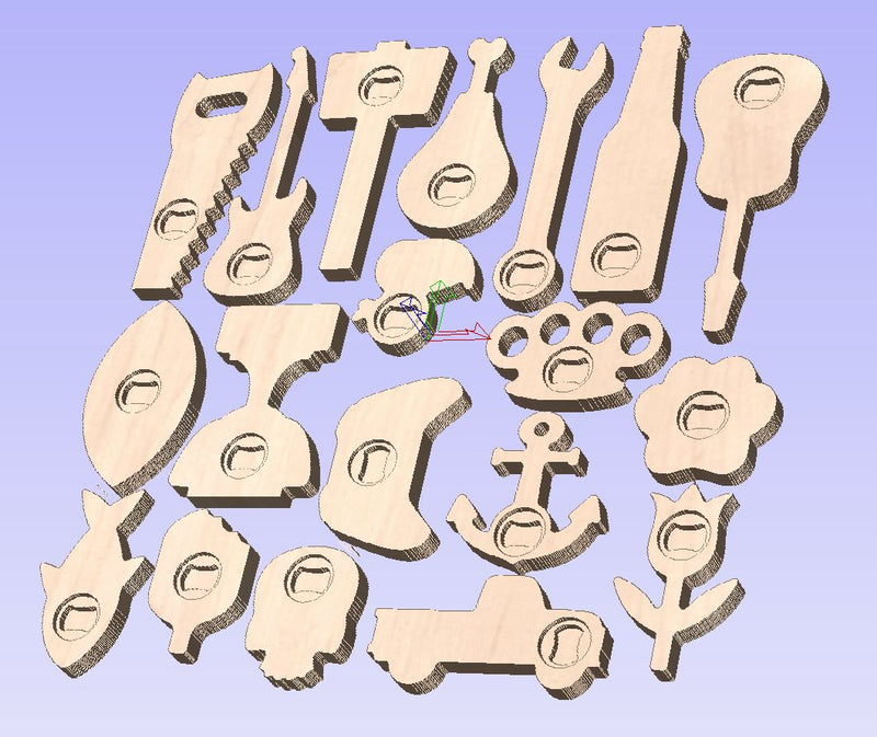 Bottle Cap Openers Digital File