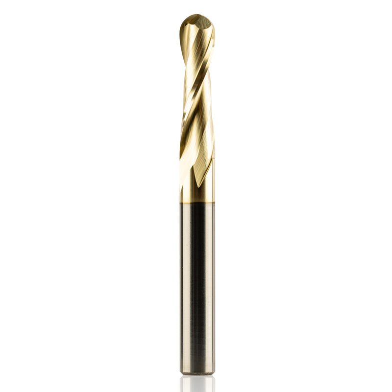 1/4'' Upcut Ballnose - 1/4'' Shank - BN-25UC
