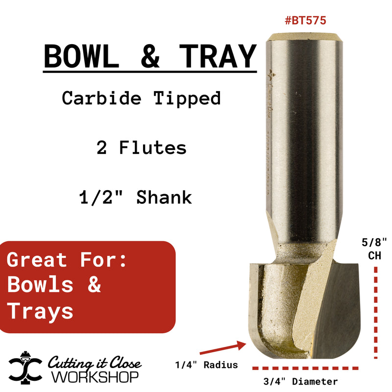 Bowl and Tray Bit Set