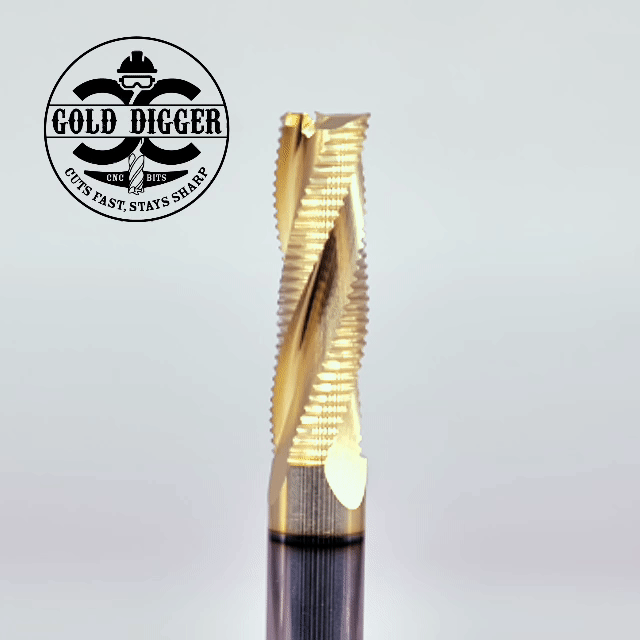 Big Boy - 3/8" x 1.25" Upcut Rougher - 3/8 Shank