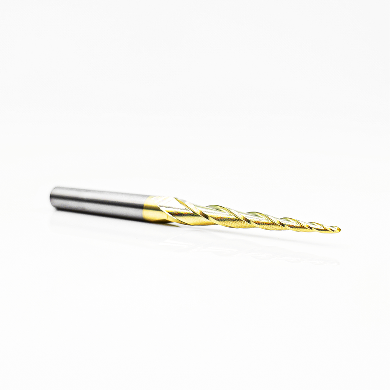 1/32 Radius - 5.4 Deg 3D Tapered Ballnose - 1/4" Shank - TBN1-32