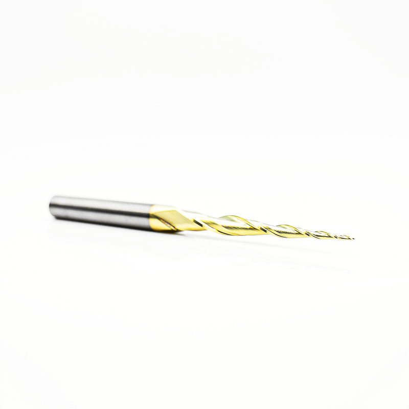 1/64 Radius - 6.2 Deg 3D Tapered Ballnose - 1/4" Shank - TBN1-64