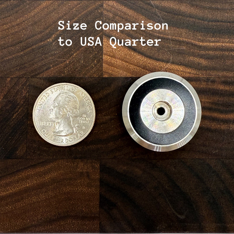 Premium Cutting Board Feet - Brass/Stainless Steel