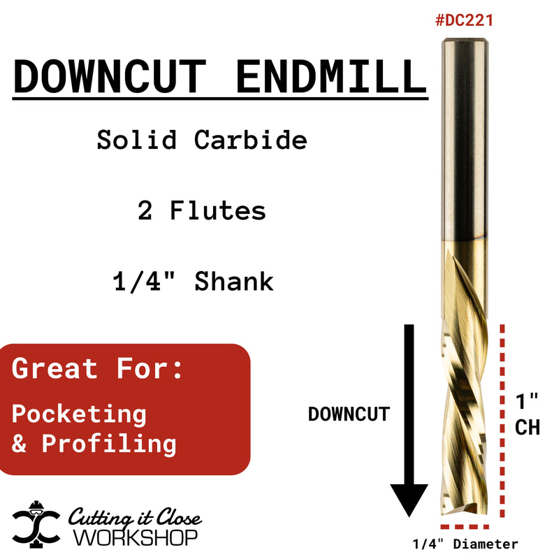 CNC Router Starter Set – 5 Must-Have Bits for Beginners