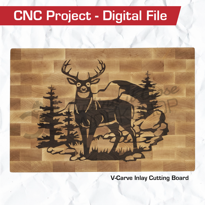 Deer Inlay Digital File