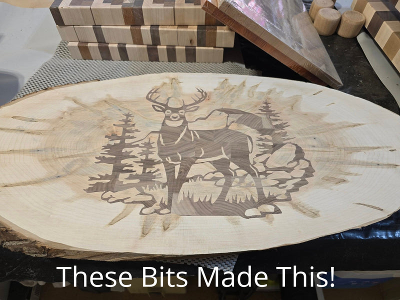 V-Carve Inlay Bit Set