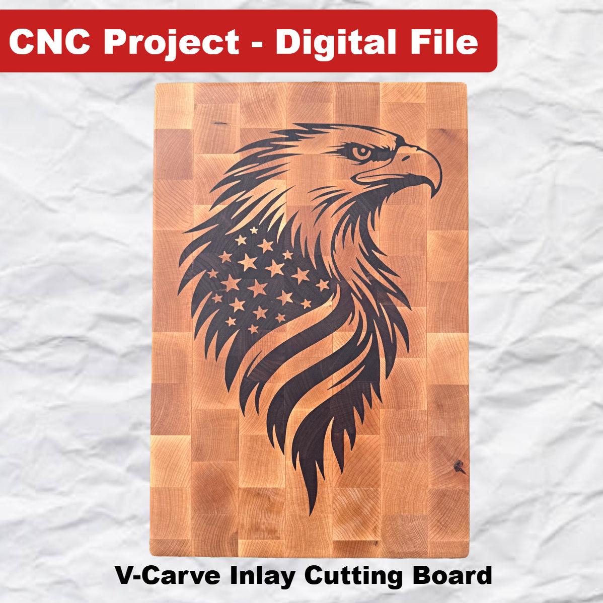 Eagle Inlay Vector Digital Files — CIC Workshop