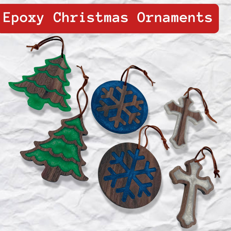 October - Epoxy Christmas Ornament Kit