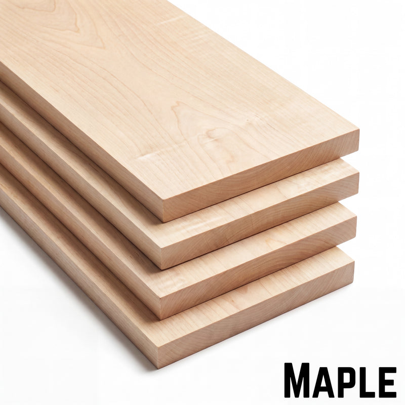 Premium (4/4) Hardwood Lumber Pack – Free Shipping | Multiple Species