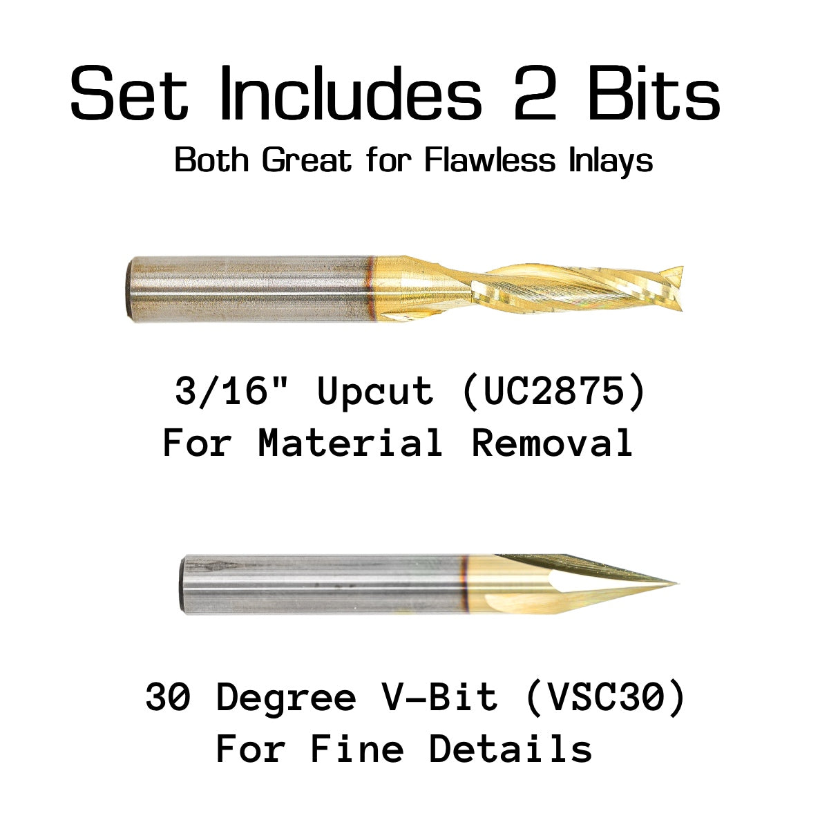 V-Carve Inlay Bit Set — CIC Workshop