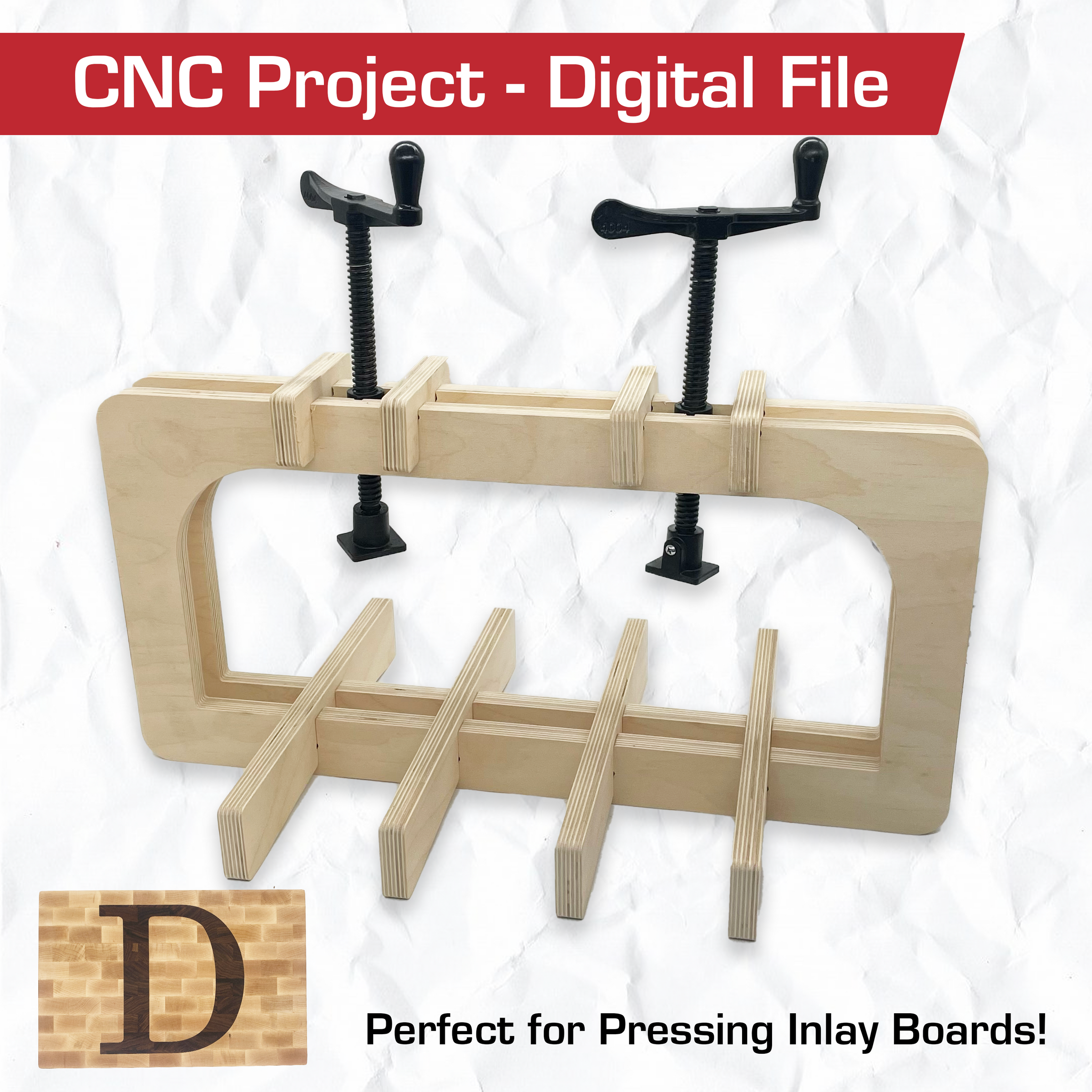 Inlay Press Digital File — CIC Workshop