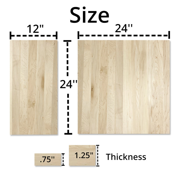 Maple Panel Hard Maple Panel — CIC Workshop