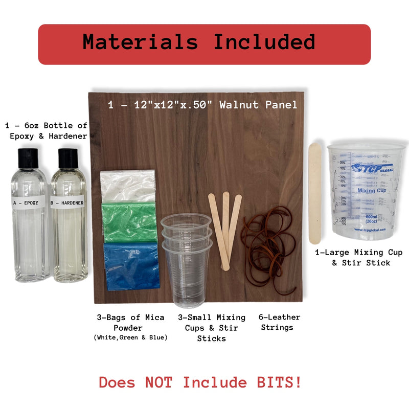 October - Epoxy Christmas Ornament Kit