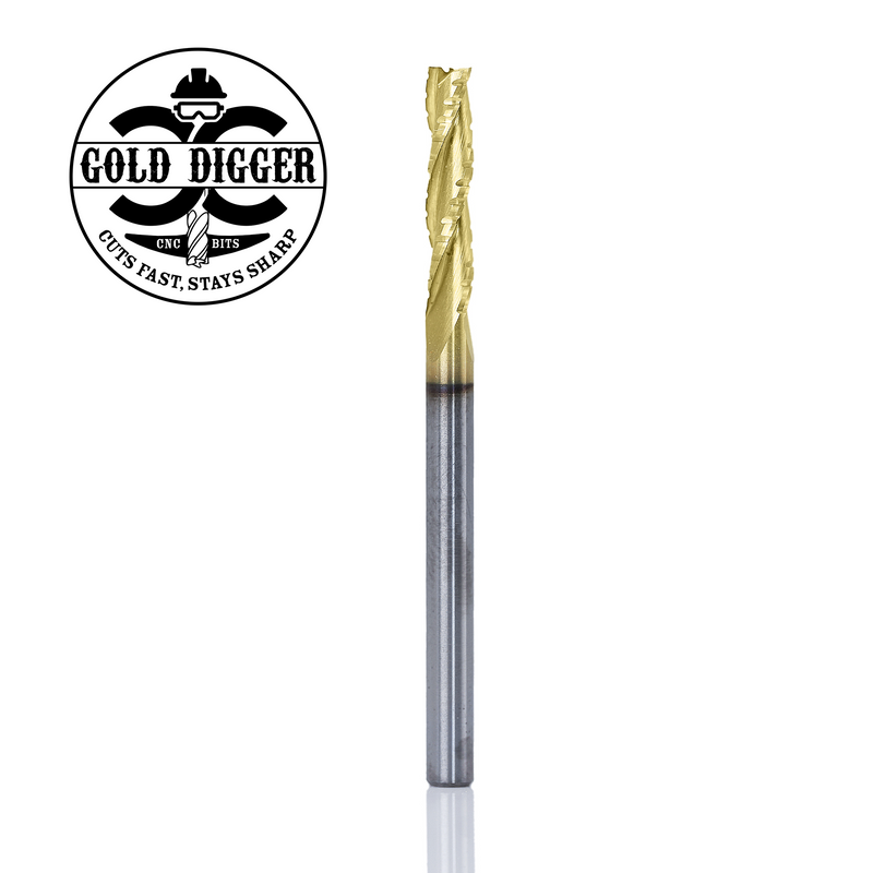 Baby Boy - 1/8" x .625" Upcut Rougher - 1/8 Shank