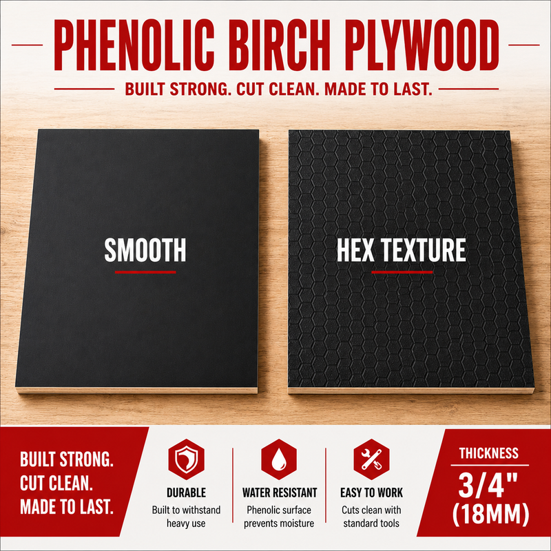 Phenolic Birch Plywood - Hex Ply