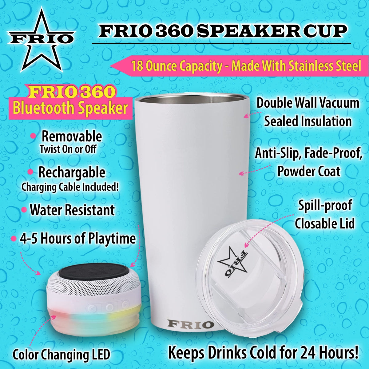 Cutting It Close / Frio Speaker Cup — CIC Workshop