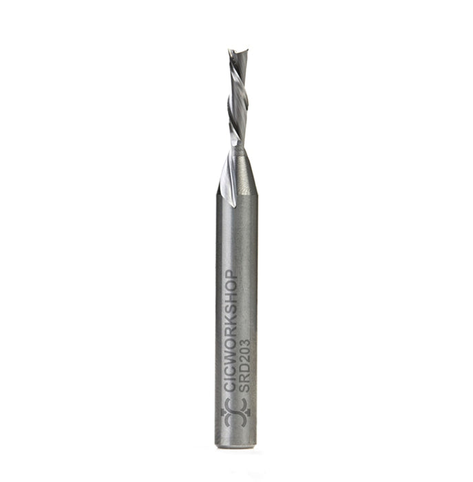 1/8'' x 1/2'' Downcut Spiral Endmill - 1/4'' Shank - SRD203