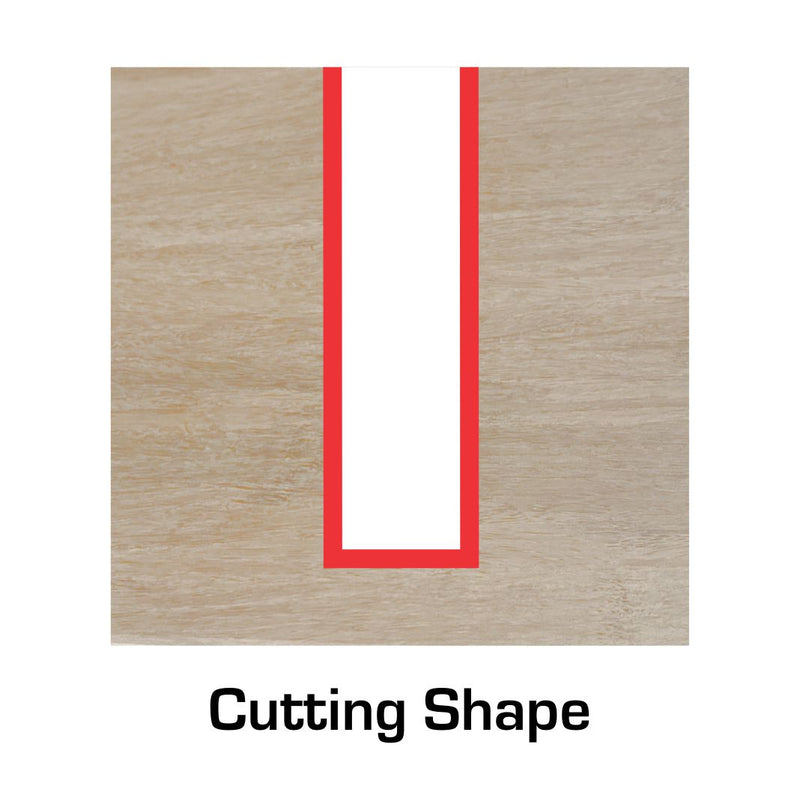 1/4" x 1" Upcut - 1/4" Shank - UC221