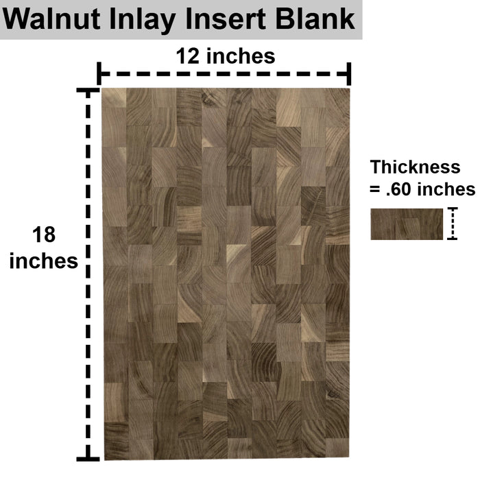 Maple & Walnut Inlay Kit