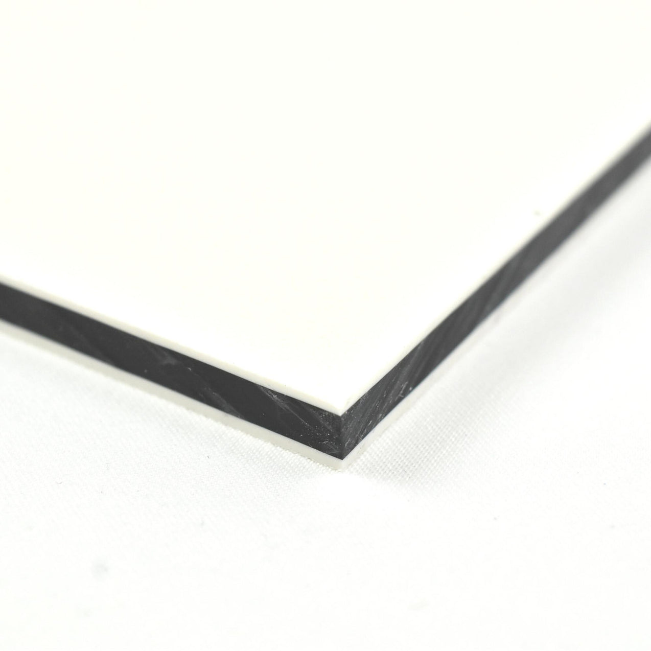 White Colorcore ColorCore HDPE Plastic - Premium Multi-Layer Engravable Sheets — CIC ...