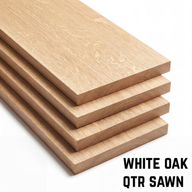 Premium (4/4) Hardwood Lumber Pack – Free Shipping | Multiple Species