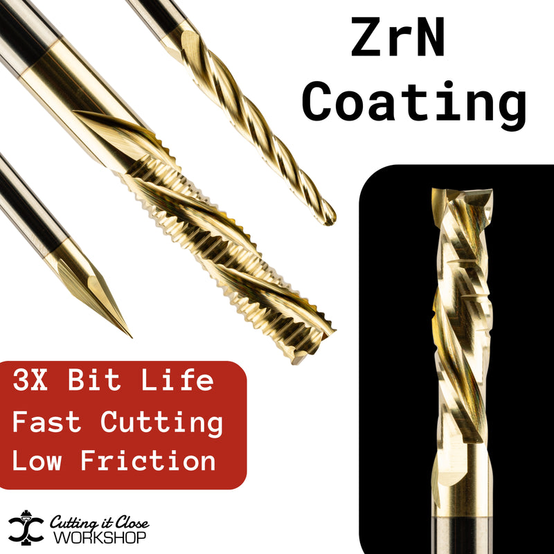 1/16" x 3/8" O'Flute - 1/8" Shank - OF1025