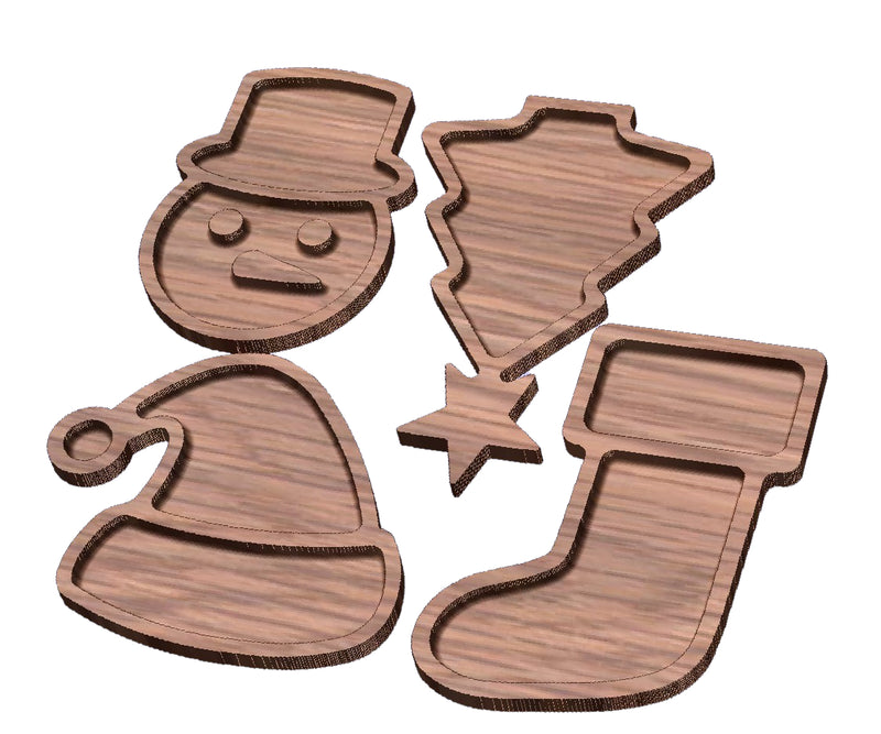 Christmas Tray Bundle Digital File