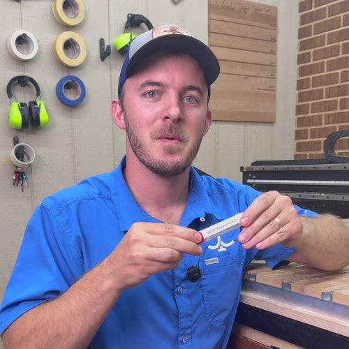 Video describing the Golden Big Girl Downcut Router CNC Router Bit 