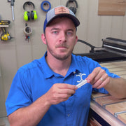 Video describing a 60 degree v-bit for a CNC router 