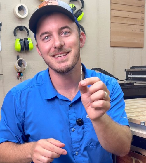 Video describing the Golden Baby Boy Upcut Rougher CNC Router Bit 