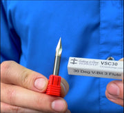 Video describing the 30 degree v-bit from CIC Workshop